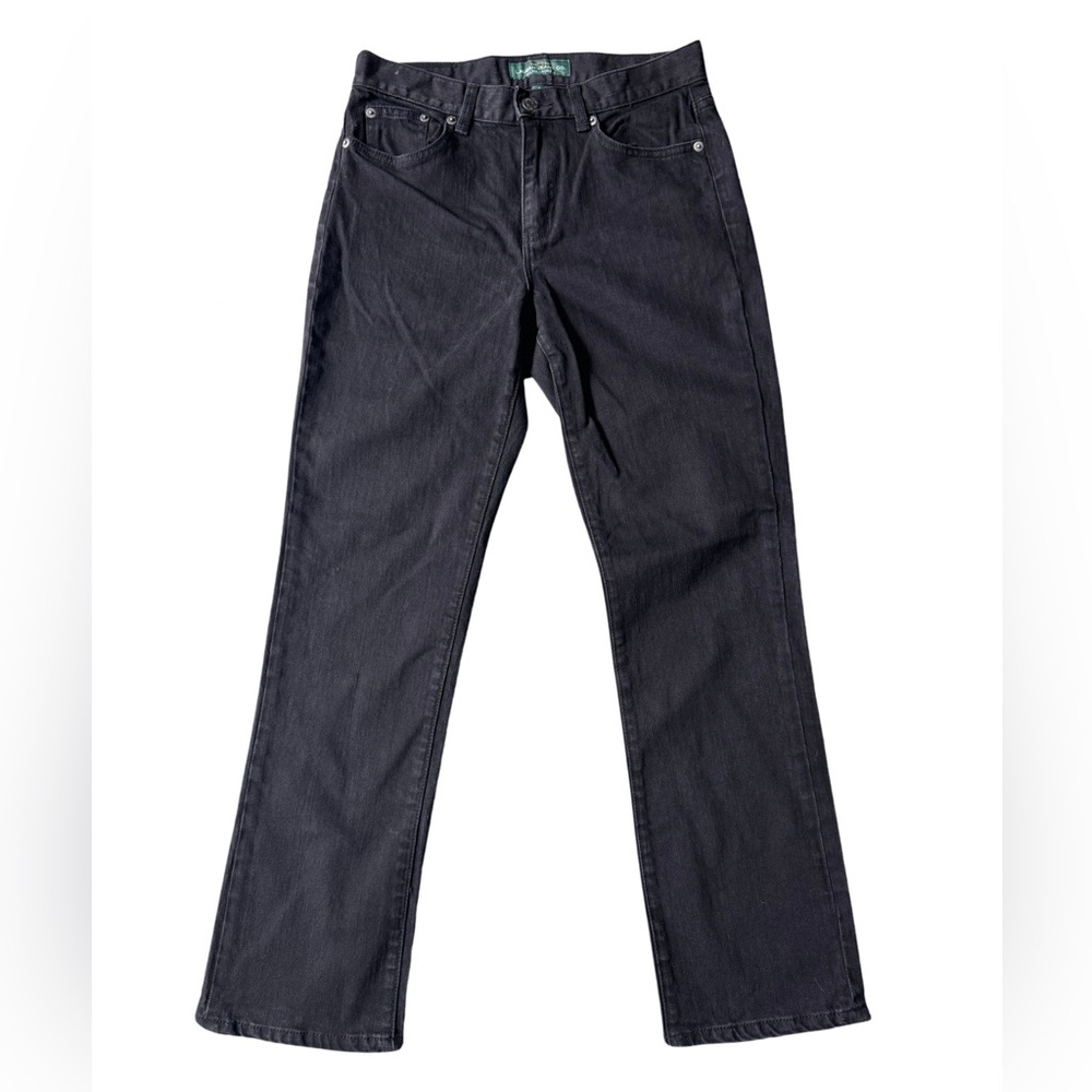 Lauren Jeans Co. Black Classic Straight Size 4 (30x29)